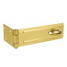 Portacandado de acero latonado 6", HERMEX
