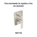 Maneral palanca para monomandos, satín, RIVIERA