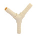 Yee inserción 3/8" de polipropileno, FOSET