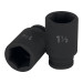 Dado largo de impacto de 1-1/2", 6 puntas, cuadro 3/4"
