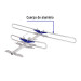 Antena aérea para HD TV, 4 elementos, 2 dB, VOLTECK