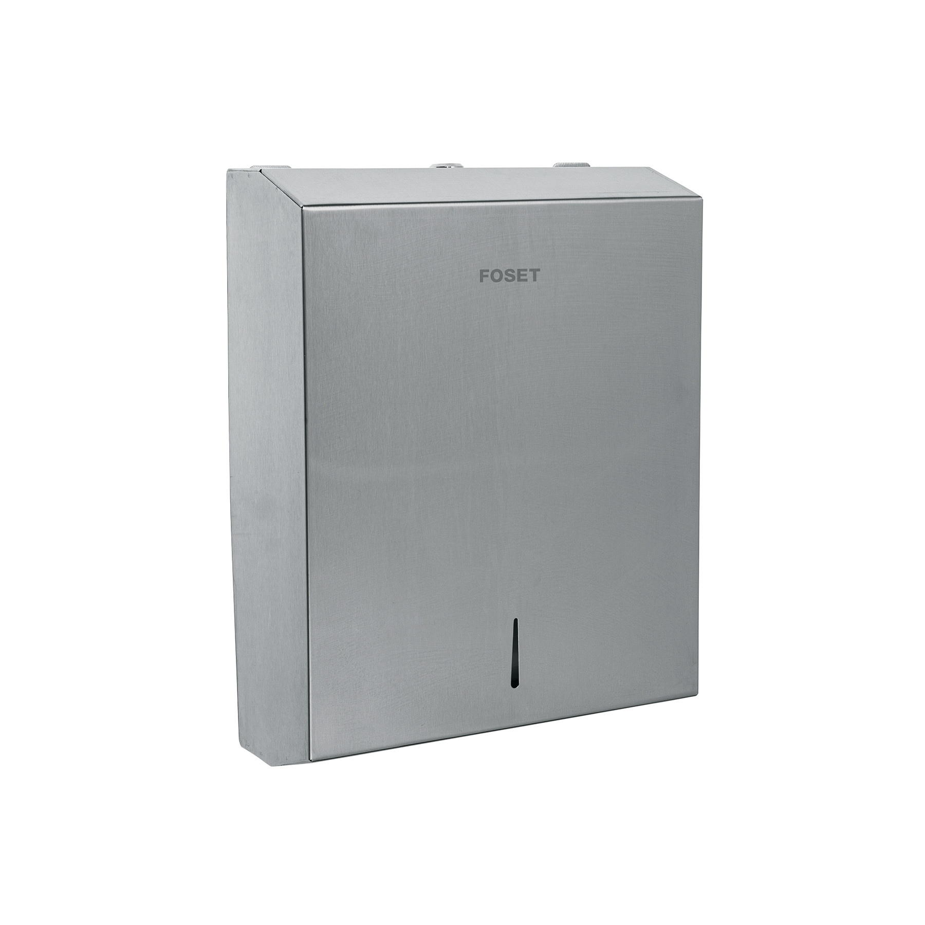 Dispensador de acero inox. para toallas de papel, FOSET