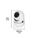 Cámara de seguridad WiFi robotizada para interior, 3MP
