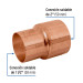 Reducción bushing de cobre 2 x 1-1/2", FOSET