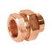 Tuerca unión latón cobrizado 3/4" rosca interior, FOSET