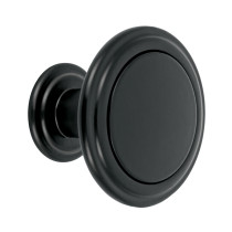 Perilla estilo "Moderno" acabado negro, HERMEX