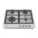 Parrilla gas empotrable 60cm, 4 quem, acero inox, RIVIERA