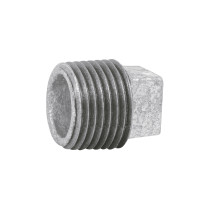 Tapón macho 1/2" de acero galvanizado, FOSET