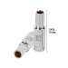Dado largo de 7/16", 6 puntas, cuadro 1/2", TRUPER