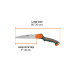 Serrucho plegable 7" hoja recta 11 DPP mango plástico,TRUPER