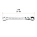 Llave combinada con matraca 17 mm flexible, EXPERT