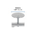 Cubretaladro de acero inoxidable 1-3/4" satín, FOSET
