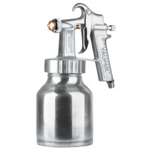 Pistola p/pintar baja presión, 1.5 mm, pulida, entrada inf