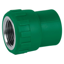 Adaptador PPR 1/2" hembra con inserto metálico, FOSET
