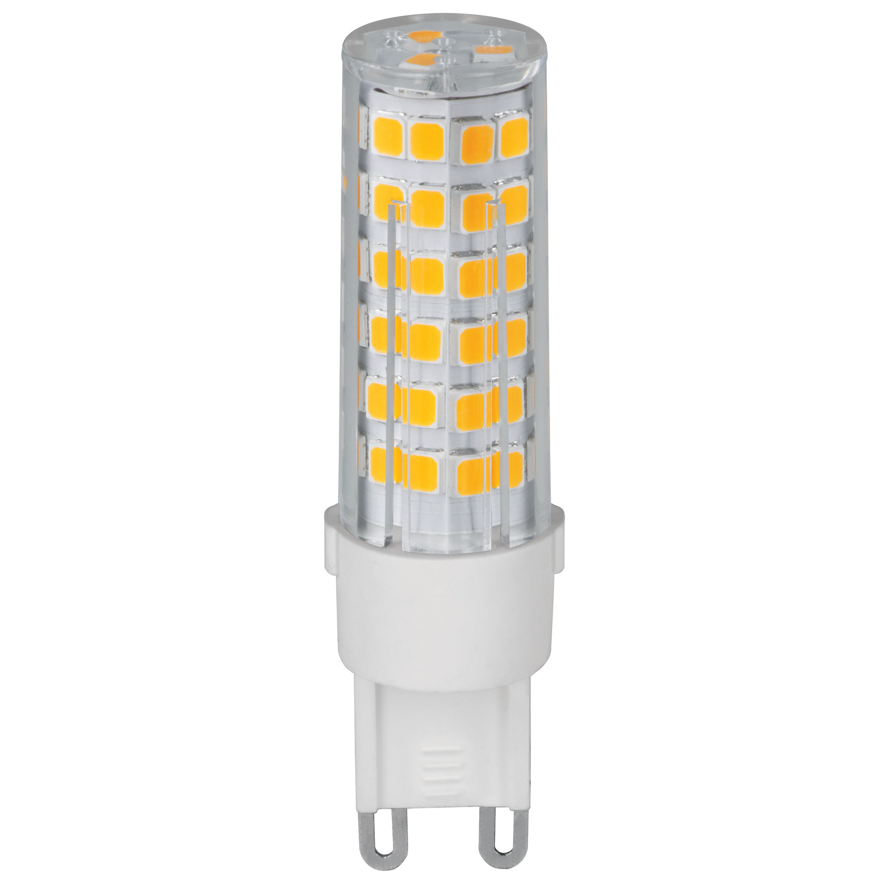 Foco LED 4 W, tipo capsula, 2700K luz ámbar, G9, VOLTECK