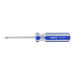 Desarmador de cruz 3/16 x 3" mango de PVC, PRETUL
