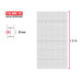 Rollo malla hexagonal cal.20, 1.5x 45m, abertura 50mm, 15kg