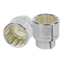 Dado de 1-7/8", 12 puntas, cuadro 3/4", TRUPER