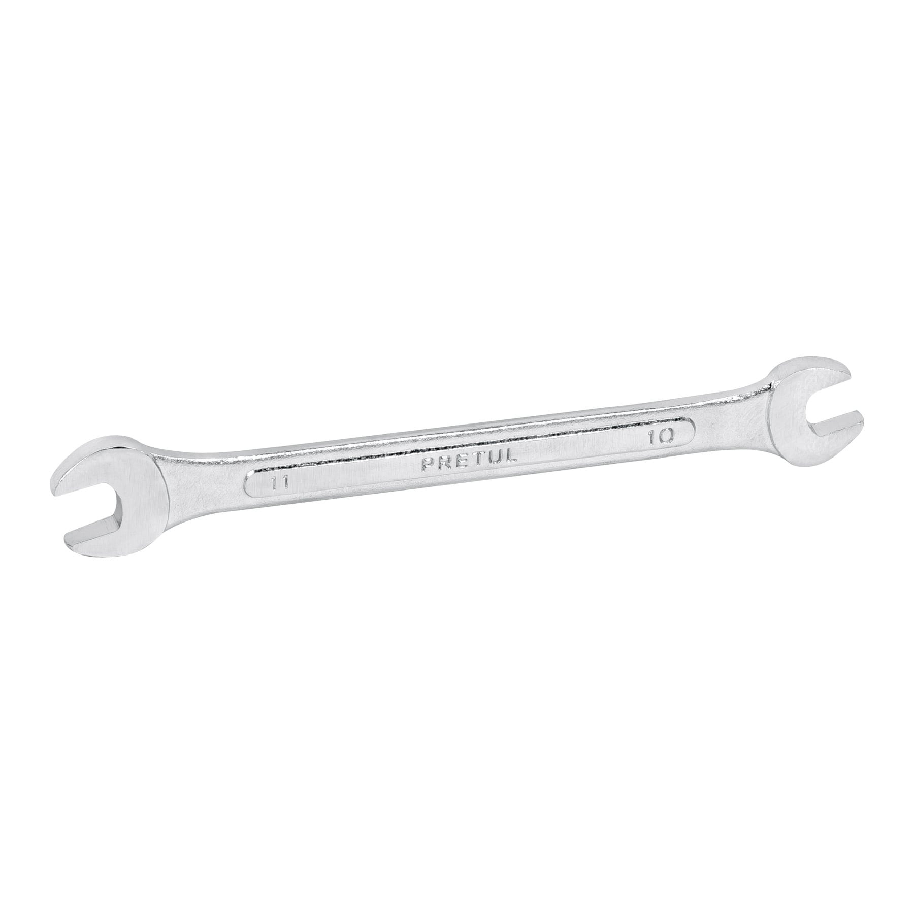 Llave española 10 x 11 mm x 157 mm de largo, PRETUL