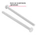 Bolsa con 25 tornillos 1/4" x 4-1/2" tipo máquina, FIERO