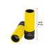 Dado largo impacto prot. plást. 3/4", 6 puntas, cuadro 1/2"