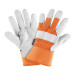 Guantes de carnaza y loneta, unitalla, TRUPER