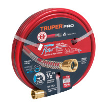 Manguera 1/2" super reforzada 4 capas 15 m conexiones metal