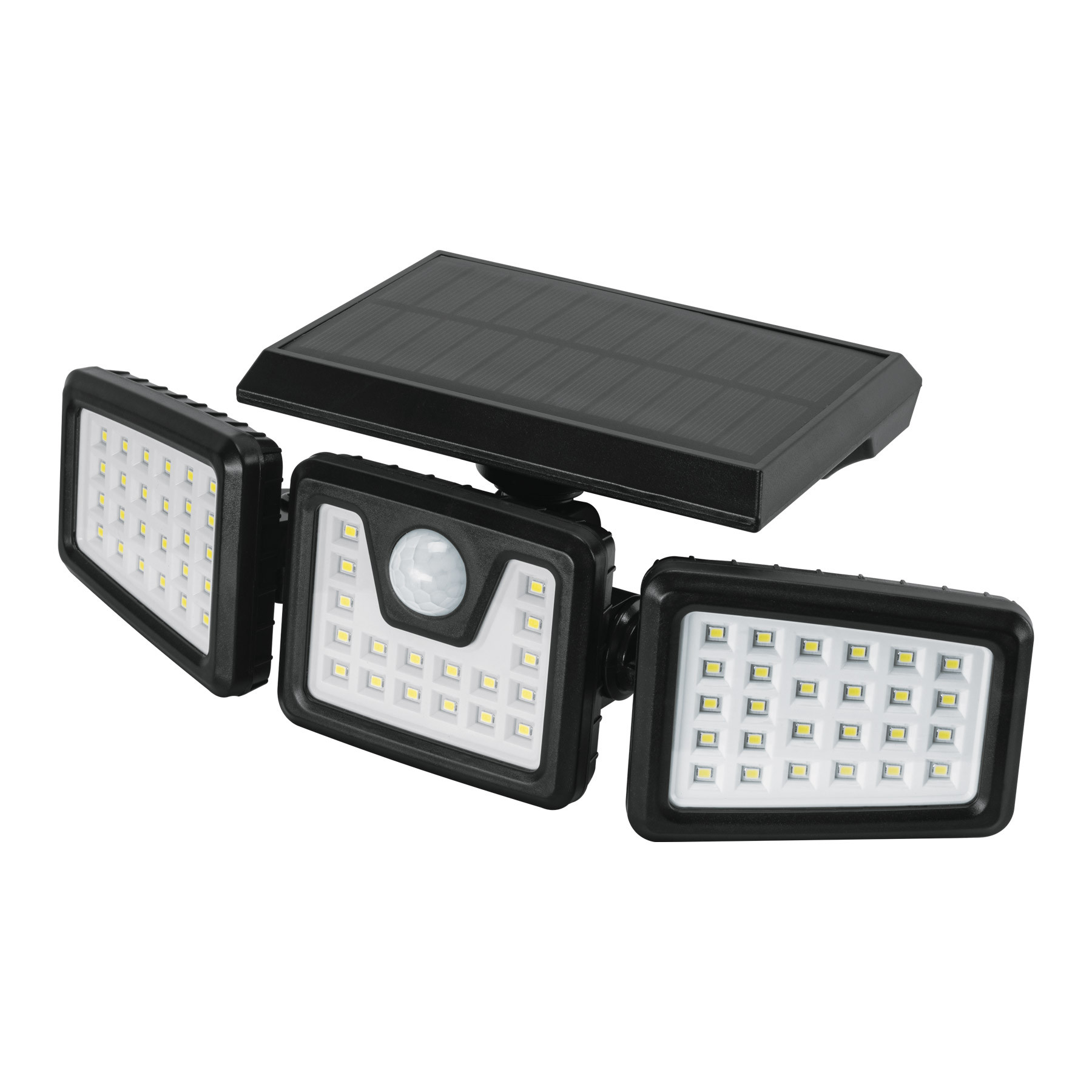 Luminario Solar LED 7W 65000K, sensor de movimiento, VOLTECK