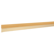 Guardapolvo fijo de 100 cm, dorado, HERMEX