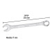Llave combinada 17 mm x 210 mm de largo, PRETUL