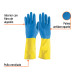Guantes de látex reforzados para limpieza, G, TRUPER