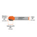 Broca para router, media caña, 3/8", TRUPER