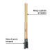 Cavador mangos de madera 48", PRETUL