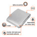 Lona de polietileno reforzada 7x10 m, gris, 180g/m2, TRUPER