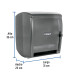 Dispensador de ABS para toalla de papel en rollo,humo, FOSET