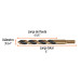 Broca HSS 31/64" Trugold para metal, TRUPER EXPERT