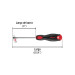Desarmador plano 1/4" x 4"mango Comfort Grip, PRETUL