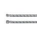 Manguera para boiler, acero inox. 1/2"H x 3/4"M, 80 cm