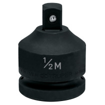 Adaptador de Impacto 3/4" (H) x 1/2" (M), TRUPER