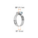 Bolsa c/2 abrazaderas sin fin 20, 3/4 - 1-3/3", TRUPER