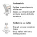 Juego de 13 llaves hexagonales std largas, punta de bola