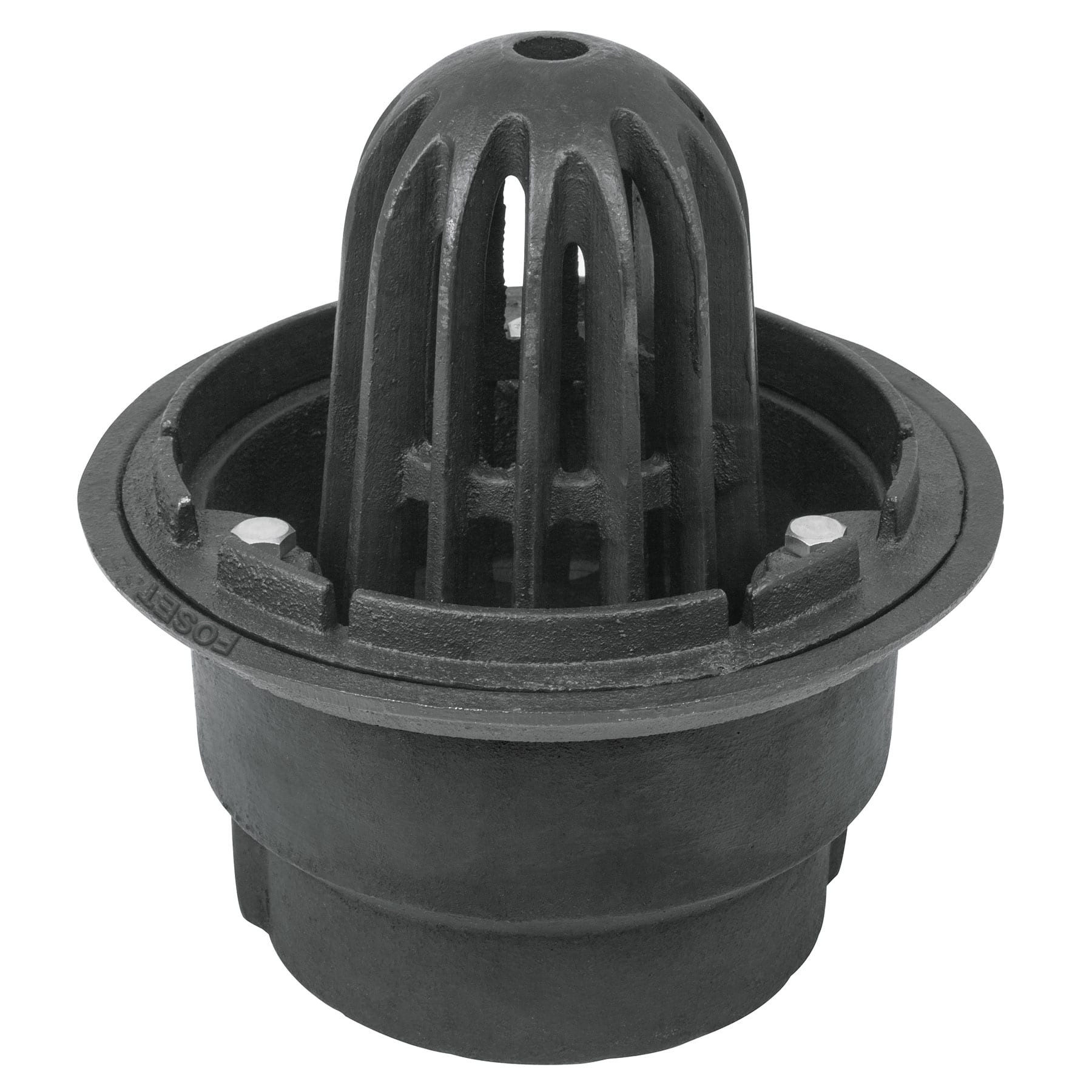 Coladera de hierro de cúpula para azotea, FOSET