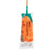 Trapeador de microfibra tipo toalla, bastón 120 cm, KLINTEK