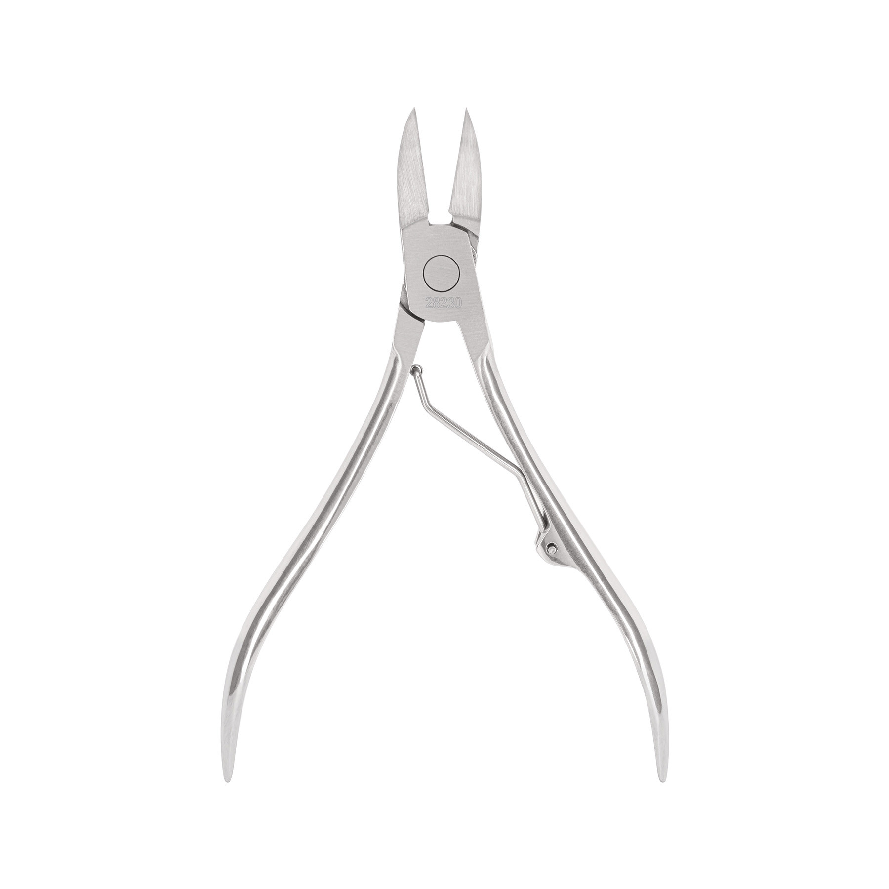 Alicate para pedicure 4-3/4", cabeza curva, extrafina,PRETUL