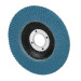 Disco laminado 7", grano 80 centro 7/8", fibra, PRETUL