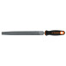 Lima plana muza 10" con mango Comfort Grip, TRUPER