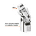 Nudo universal para dados con cuadro de 3/4", TRUPER