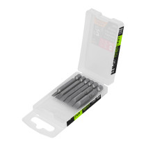 Estuche con 6 puntas planas combinadas largo 2", EXPERT