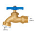 Llave p/manguera, de latón, 120g, 1/2", granel, FOSET