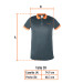 Playera polo performance para hombre, gris, CH, TRUPER